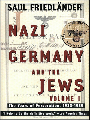 cover image of Nazi Germany and the Jews